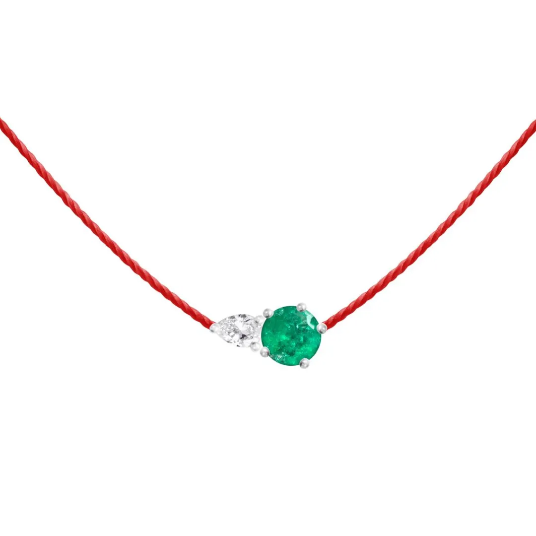 Discount Redline Abby Emeraude 18KWhiteGold