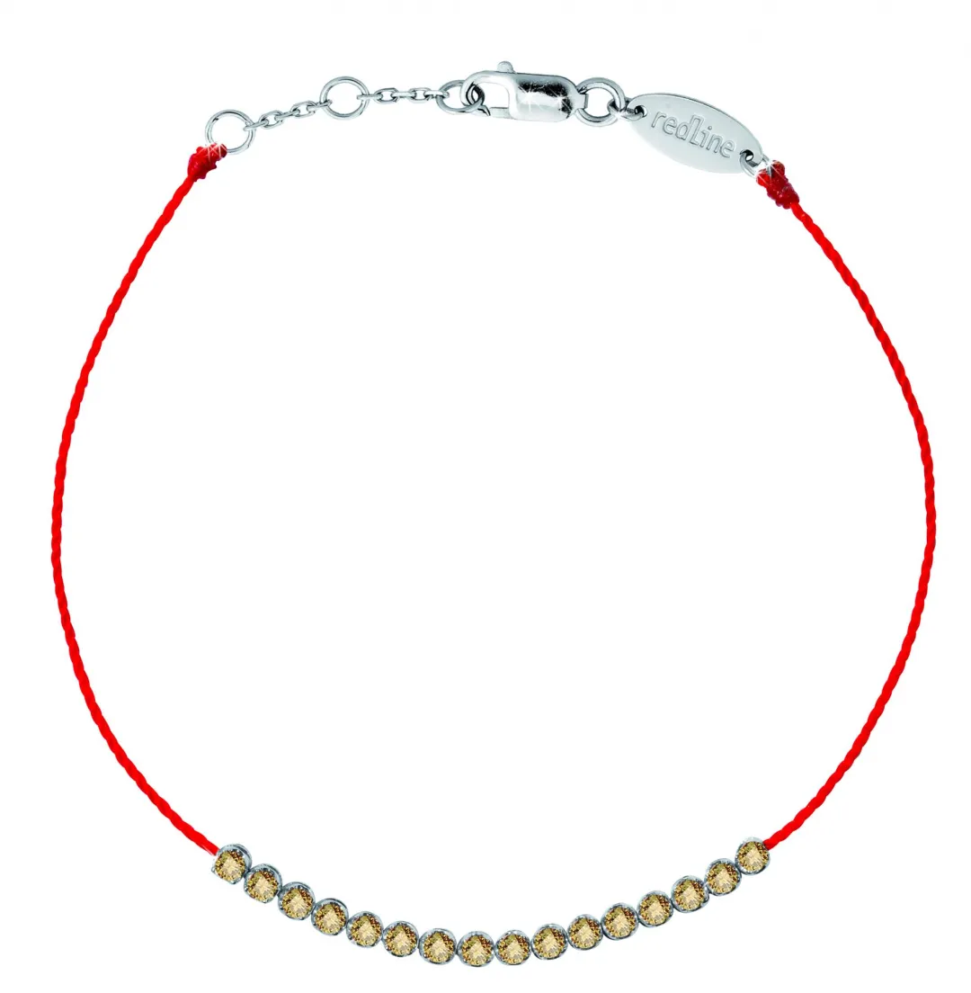 Discount Redline Marilyn Diamants Champagnes 18KWhiteGold