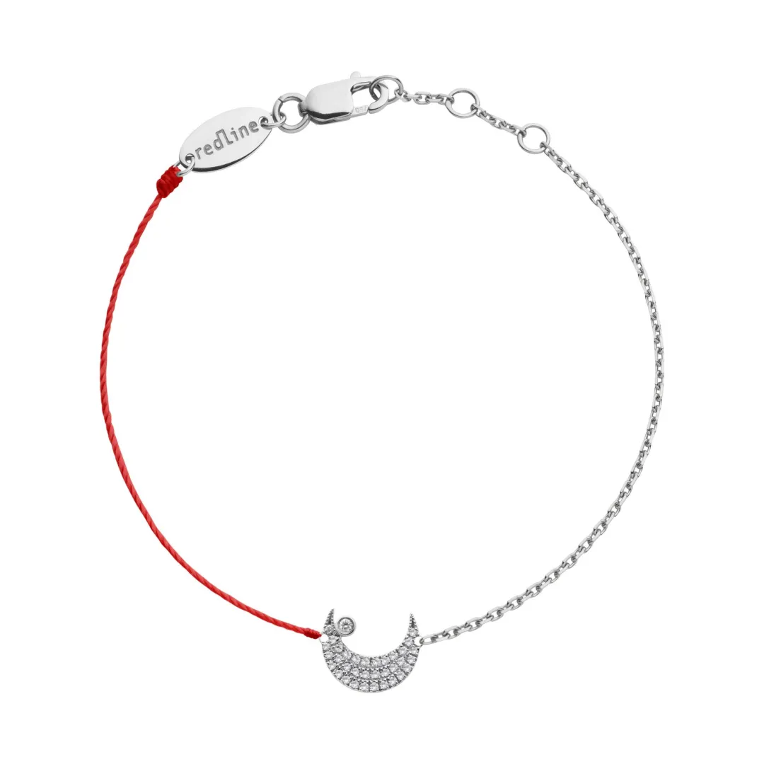 Cheap Redline My Moon In 18KWhiteGold