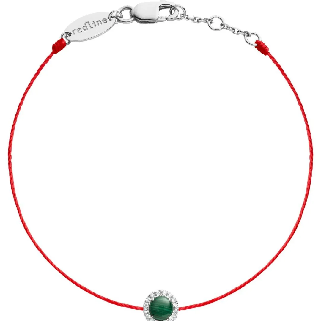 Clearance Redline Reine Malachite 18KWhiteGold